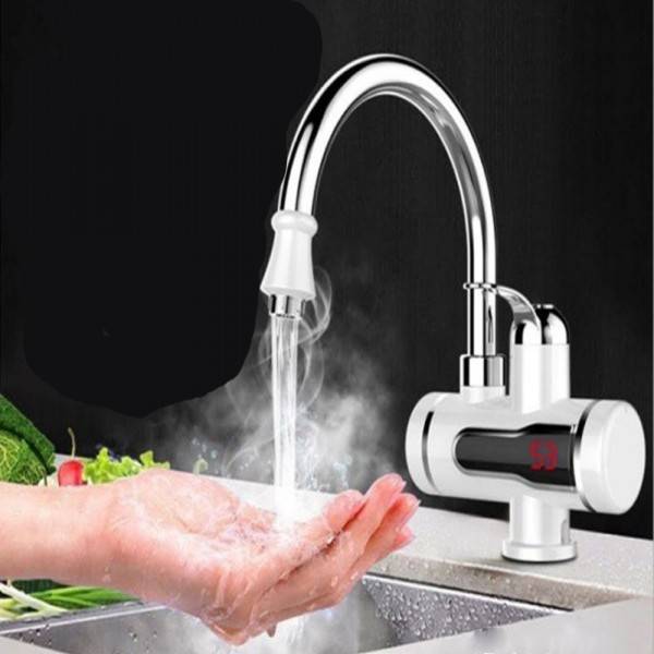 Hot Water Tap Digital Basin Without Shower