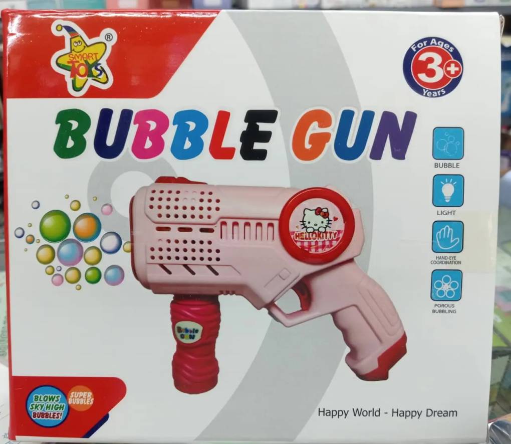 Kids Auto Bubble Gun Machine