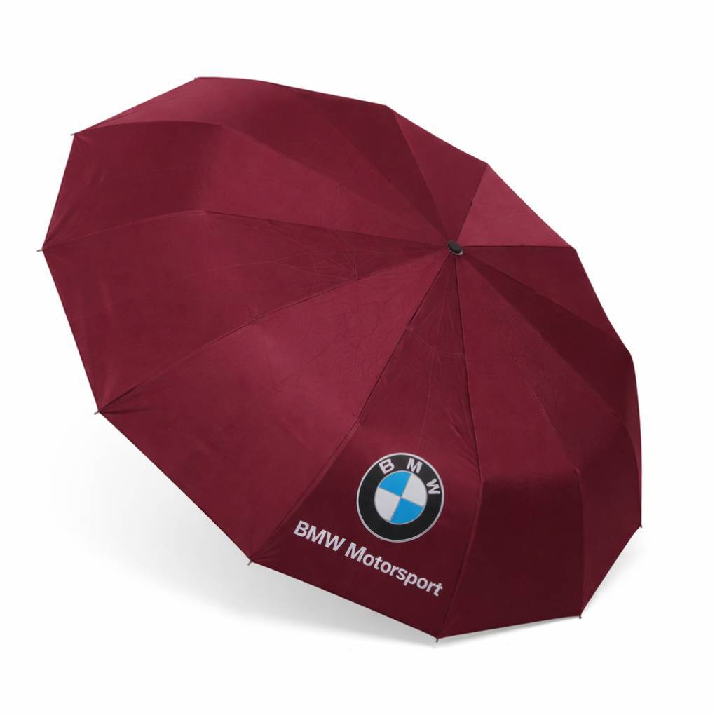 BMW Windproof 16 Sticks Auto Open and Close Umbrella (Merun)